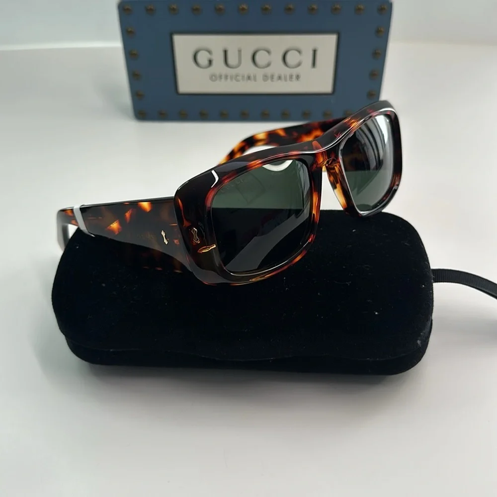 New Authentic GUCCI | GG1080S 003 | HAVANA |SUNGLASSES
